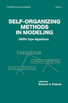 portada self-organizing methods in modeling: gmdh type algorithms (en Inglés)