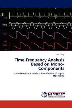 portada time-frequency analysis based on mono-components (en Inglés)