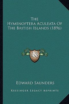 portada the hymenoptera aculeata of the british islands (1896) (in English)