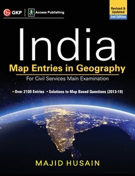 portada India Map Entries in Geography for Civil Services Main Examination (en Inglés)