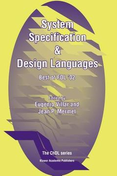 portada system specification and design languages: best of fdl'02 (en Inglés)