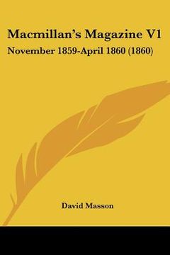 portada macmillan's magazine v1: november 1859-april 1860 (1860) (in English)