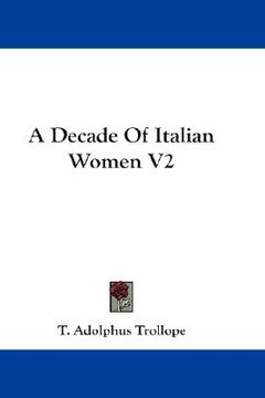 portada a decade of italian women v2 (en Inglés)