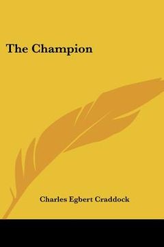 portada the champion (en Inglés)