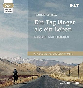 portada Ein tag Länger als ein Leben: Lesung mit uwe Friedrichsen (1 Mp3-Cd) (in German)