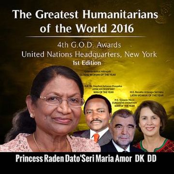 portada The Greatest Humanitarians of the World 2016: We Care for Humanity (en Inglés)