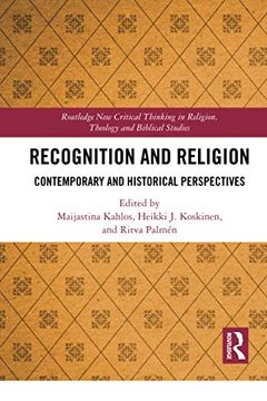 portada Recognition and Religion (Routledge new Critical Thinking in Religion, Theology and Biblical Studies) (en Inglés)