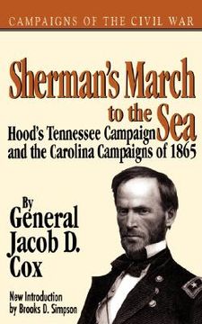 portada sherman's march to the sea (in English)