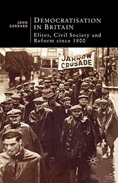 portada Democratisation in Britain: Elites, Civil Society and Reform Since 1800 (British Studies Series) (en Inglés)