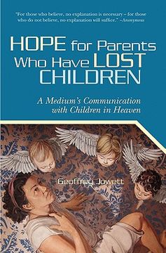 portada hope for parents who have lost children (en Inglés)