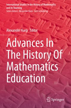 portada Advances in the History of Mathematics Education (in English)