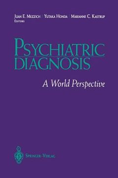 portada Psychiatric Diagnosis: A World Perspective (in English)