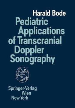 portada Pediatric Applications of Transcranial Doppler Sonography (en Inglés)