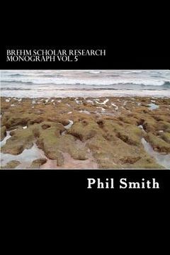 portada Brehm Scholar Research Monograph (en Inglés)