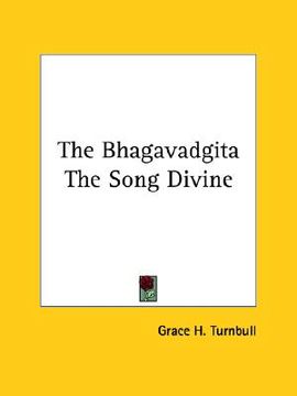 portada the bhagavadgita the song divine (en Inglés)