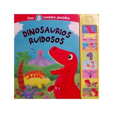 portada Dinosaurios Ruidosos (8 Sonidos)