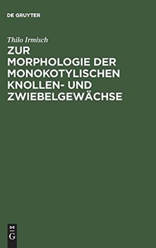 portada Zur Morphologie der Monokotylischen Knollen- und Zwiebelgewächse: Mit 10 Tafeln Abbildungen (in German)