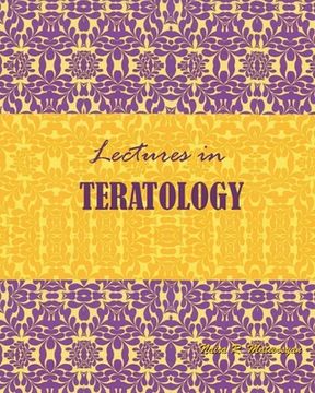 portada Lectures in Teratology (en Inglés)