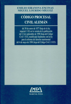 portada Código Procesal Civil Alemán