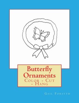 portada Butterfly Ornaments: Color - Cut - Hang