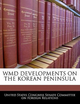 portada wmd developments on the korean peninsula (en Inglés)