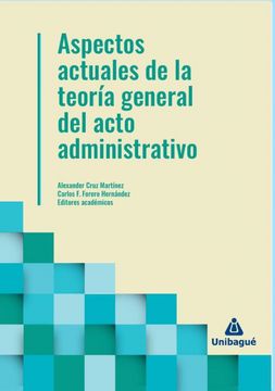 portada Aspectos actuales de la teoría general del acto administrativo