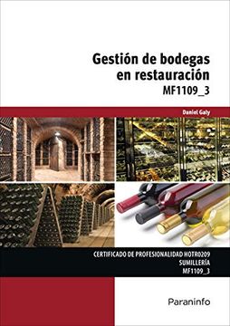portada Gestión de Bodegas en Restauración (in Spanish)