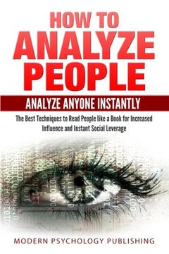 Libro How to Analyze People: Analyze Anyone Instantly: The Best ...