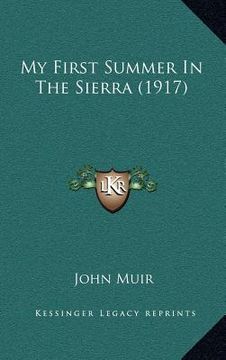 portada my first summer in the sierra (1917)