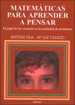 portada Matemáticas Para Aprender a Pensar (in Spanish)