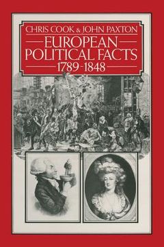 portada European Political Facts 1789-1848 (en Inglés)