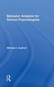 portada Behavior Analysis for School Psychologists