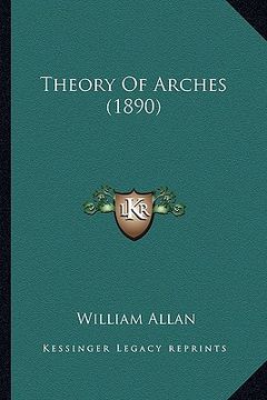 portada theory of arches (1890) (in English)