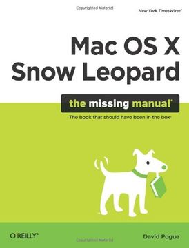 portada Mac os x Snow Leopard: The Missing Manual (Missing Manuals) (en Inglés)