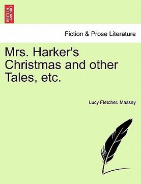 portada mrs. harker's christmas and other tales, etc.