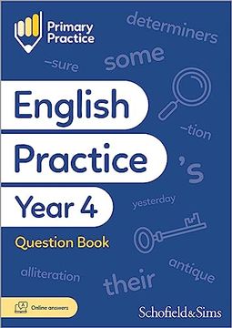 portada Primary Practice English Year 4 Question Book: Grammar, Punctuation, Spelling and Comprehension, Ages 8-9