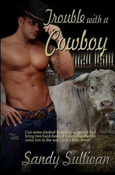 portada Trouble With a Cowboy (en Inglés)