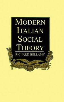 portada Modern Italian Social Theory: Ideology and Politics from Pareto to the Present