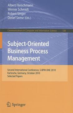 portada subject-oriented business process management