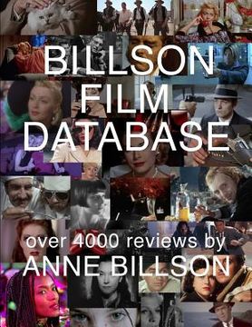 portada Billson Film Database: Reviews of Over 4000 Films (en Inglés)