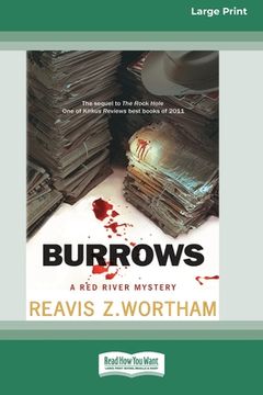 portada Burrows: A Red River Mystery [Standard Large Print 16 Pt Edition] (en Inglés)