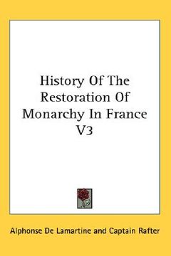 portada history of the restoration of monarchy in france v3 (en Inglés)