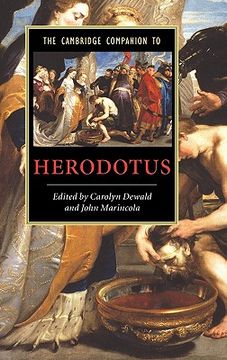 portada The Cambridge Companion to Herodotus Hardback (Cambridge Companions to Literature) (en Inglés)