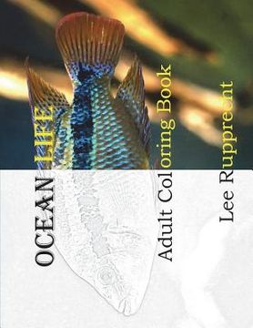 portada Ocean Life: Adult Coloring Book (en Inglés)