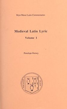 portada Medieval Latin Lyric: Volume i