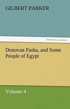 portada donovan pasha, and some people of egypt - volume 4 (en Inglés)