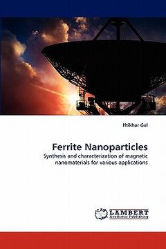 portada ferrite nanoparticles (en Inglés)
