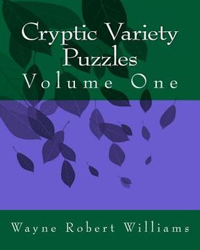 portada Cryptic Variety Puzzles Volume 1 (en Inglés)