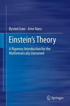 portada Einstein's Theory: A Rigorous Introduction for the Mathematically Untrained 