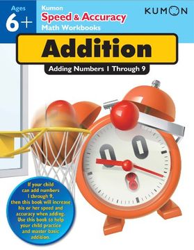portada Speed & Accuracy: Adding Numbers 1-9 (Kumon Speed & Accuracy Workbooks) (in English)